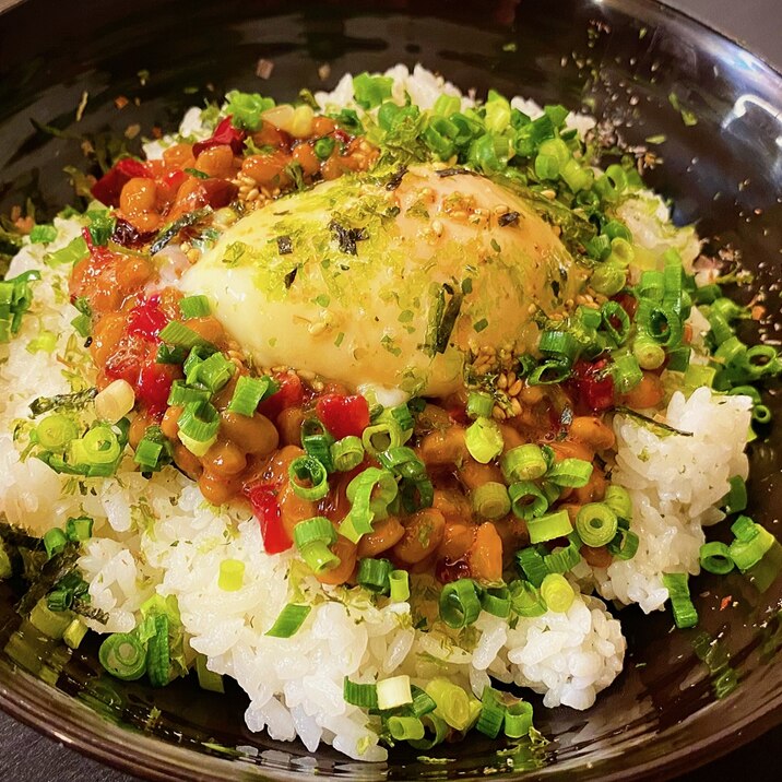 納豆が100倍美味しい!「納豆TKG」